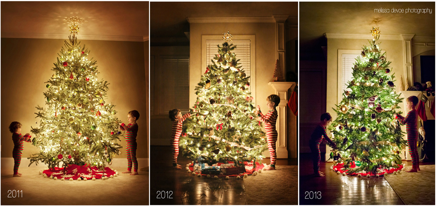 Melissa DeVoe Photography Christmas Tree Photo