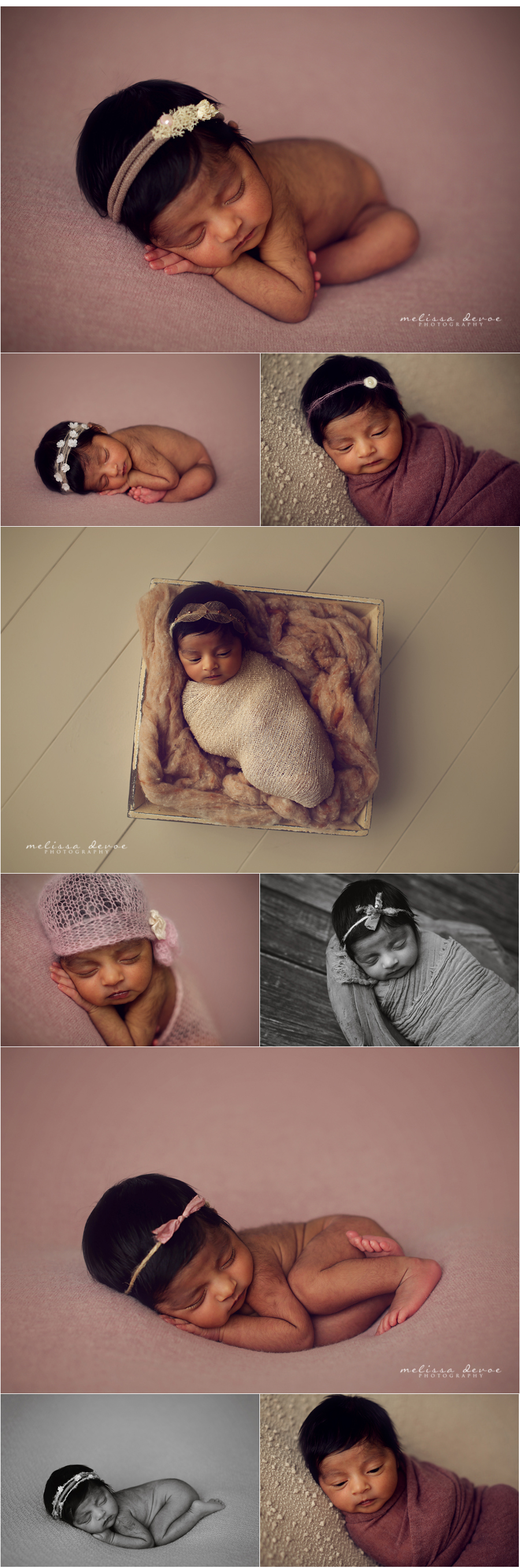 Melissa DeVoe Raleigh Newborn Baby Photographer