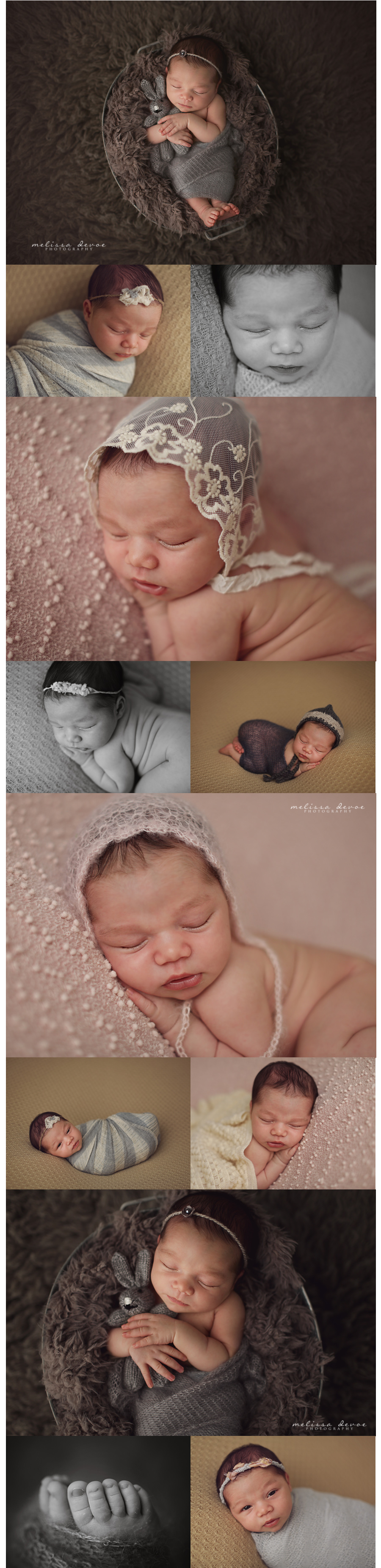 Melissa DeVoe Photography Raleigh Newborn Baby Photographer