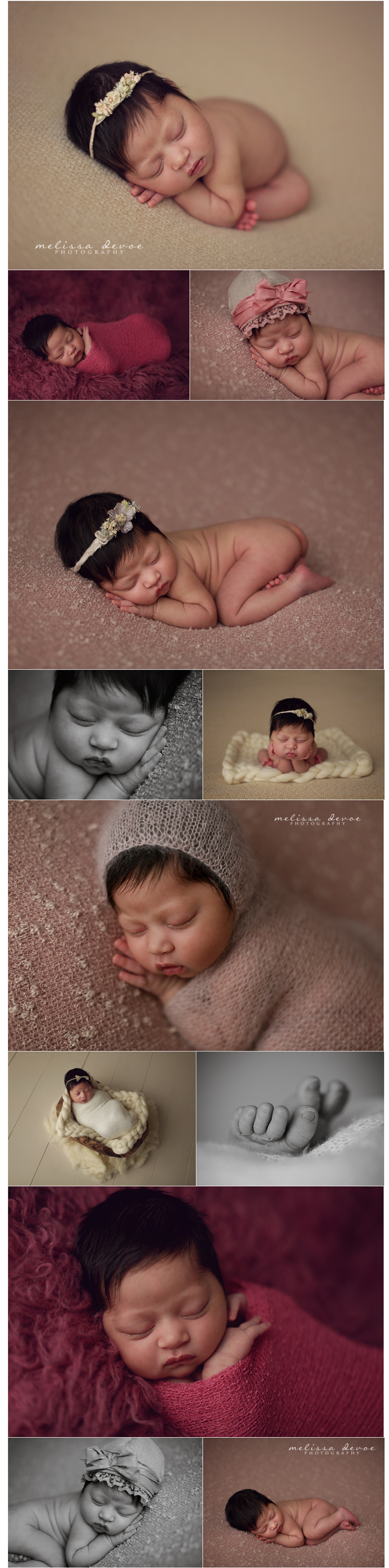Melissa DeVoe Photography Raleigh Wake Forest Newborn Baby Photographer