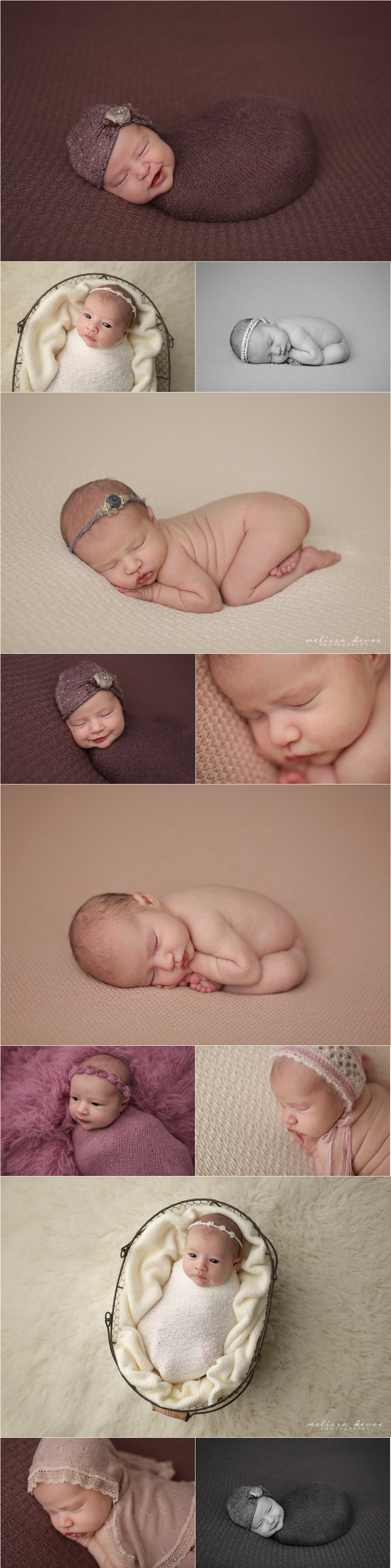 Raleigh Newborn Baby Photographer Melissa DeVoe 1