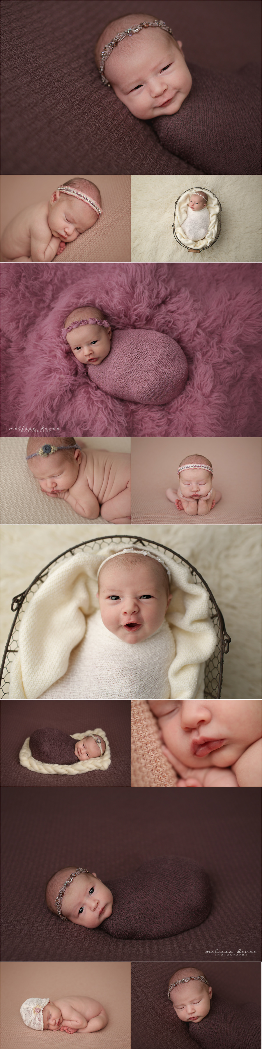 Raleigh Newborn Baby Photographer Melissa DeVoe