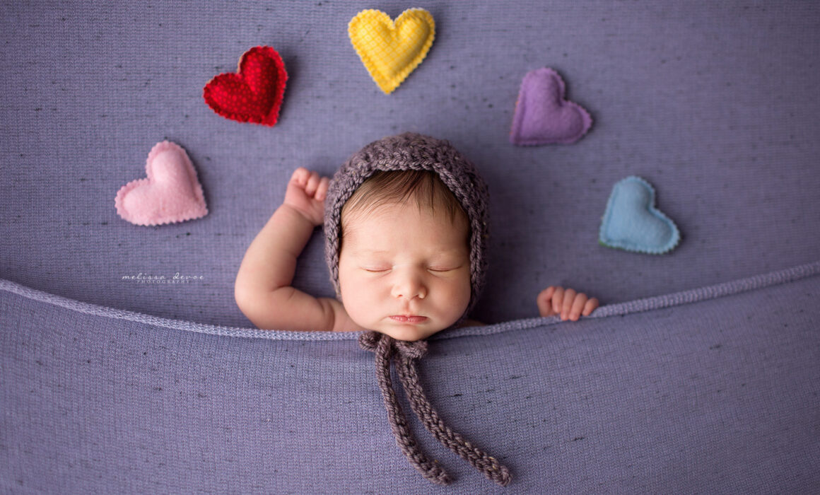 Cute Newborn Posing Ideas | Princess & the Pea Props