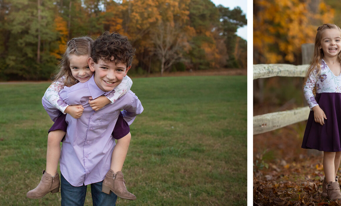 Fall Family Photo Session in Raleigh