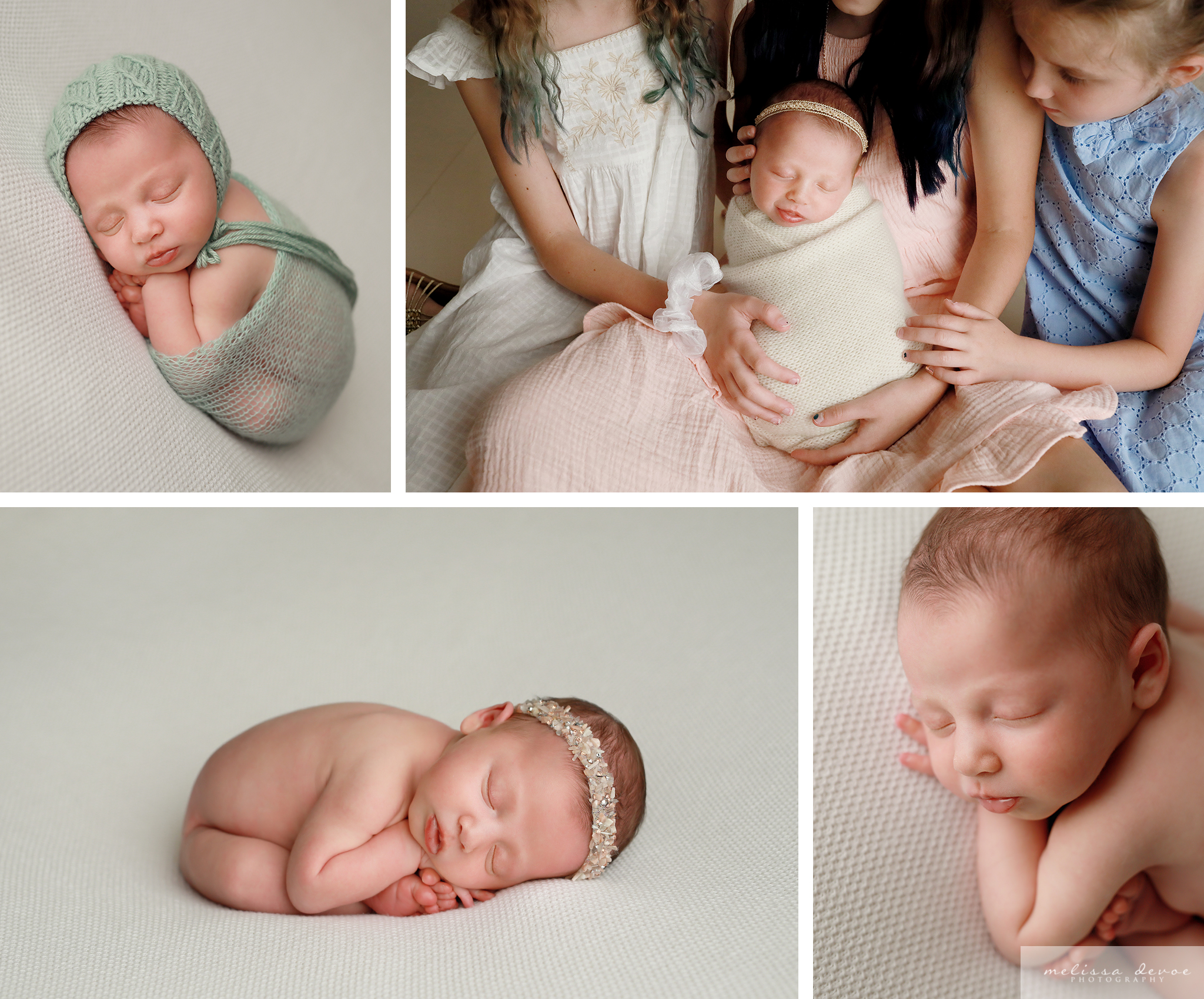 Wake Forest baby girl portraits