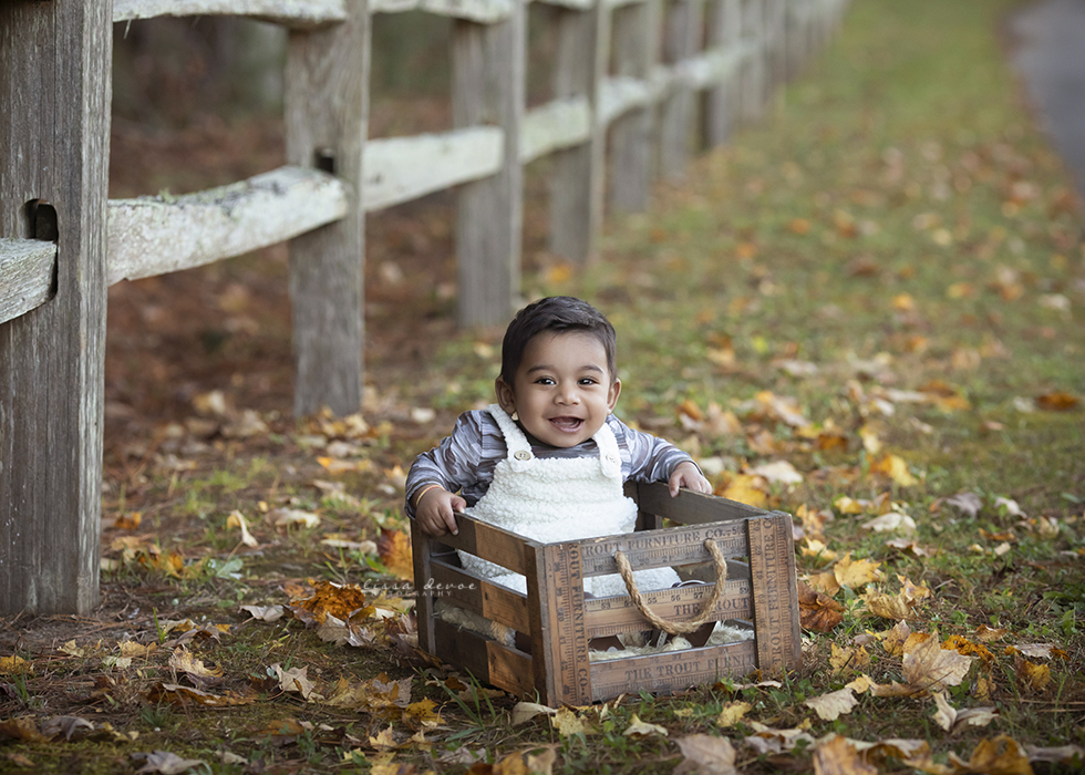 Six Month Photo Session near Wake Forest