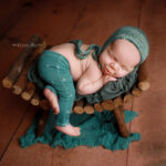 sleeping baby portrait