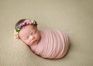 swaddled newborn photos