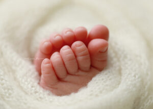 macro photography of infant