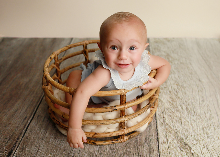 Baby's first year photo